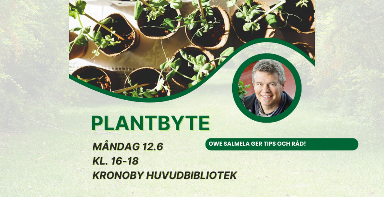 Ta med egna plantor som du inte behöver och byt till någon annan planta eller kom tomhänt för att hitta nya intressanta växter och lära dig mer om dem.